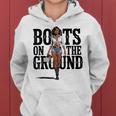 Boots On The Ground Black Cowgirl Melanin Women Women Hoodie Boots On The Ground Black Cowgirl Melanin Women Women Hoodie