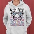 Bruh It's My 7Th Birthday レトロ キッズ 7歳 誕生日 女の子 長袖tシャツ レディースパーカー