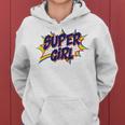 Girl Comicuper Retro Cool 長袖tシャツ レディースパーカー