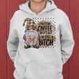 Gnome Coffee Lover I Pretend Coffee Help But I'mtill A レディースパーカー