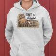 Italia Coliseo Roma Italia Amantes Hombres Es Niños Sudadera con capucha para mujer