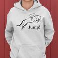 Showjumping Equestrian Horse Riding レディースパーカー