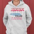 Team Flamingo キュート フラミンゴシャツ 素晴らしい夏用シャツ レディースパーカー