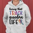 That Track Grandma Life Track And Field Grandma Women Hoodie