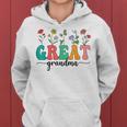 Wildflowers Great Grandma Floral Mother's Day Great Grandma Women Hoodie