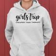 Women's Holiday Girls Trip Cheap Therapy Kapuzenpullover für Damen