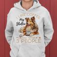 シェットランド・シープドッグ犬用シェルティ I Like Coffee Myheltie レディースパーカー