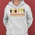 ビール 酒 面白いtシャツ No Beer No Life 飲み おもしろ 飲み会 のんべえ メンズ ネタ 服 長袖tシャツ レディースパーカー