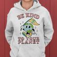 レトロ グルービー Be Kind To Your Planet Earth Day 70年代 80年代 4月 レディースパーカー