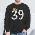 39 歳の誕生日番号 39 バースデー バルーン 39 スウェットシャツ 高齢者への贈り物