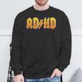 Adhd ロッカーtシャツ メンズ レディース キッズ スウェットシャツ 高齢者への贈り物