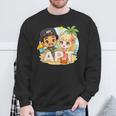 Apt Buddiesummeribes – ビーチサイドファンアドベンチャー スウェットシャツ 高齢者への贈り物