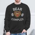 Bear Complex Wod Barbell ワークアウト スウェットシャツ 高齢者への贈り物