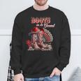 Boots On The Ground Boot Cowboy Western Cowgirl Linedance Sweatshirt Gifts for Old Men