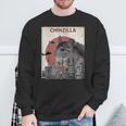 Chinzilla おもしろチンチラtシャツ スウェットシャツ 高齢者への贈り物