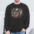 Coach Definition コーチ 男性用 おもしろコーチ スウェットシャツ 高齢者への贈り物