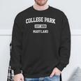 College Park Maryland Est 1895 Camisa de entrenamiento Regalos para ancianos