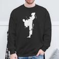 Cool Taekwondo Man Fighting Graphic & Cool s スウェットシャツ 高齢者への贈り物