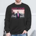 Daddy's Home President Donald Trump 2024 Pink Trump スウェットシャツ 高齢者への贈り物