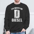 Diesels Mechanic For D He Wants The Diesels スウェットシャツ 高齢者への贈り物