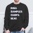Dig&Sample&Chop&Beat シャツ Mpc ドラムサンプラー 音楽愛好家 スウェットシャツ 高齢者への贈り物
