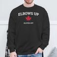 Elbows Up Canada グローブ Off Canadian Pride Northtrong スウェットシャツ 高齢者への贈り物