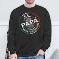 Father's Day El Papa Mas Chingon Mexican Dad Spanish Sweatshirt Gifts for Old Men