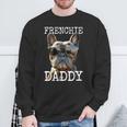 Frenchie Daddyフレンチー パパ 父の日 フレンチブルドッグ スウェットシャツ 高齢者への贈り物