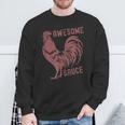 Pets Awesome Sauce With Picture Of Rooster Sweatshirt Gifts for Old Men