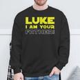 Great Fathers Day From Luke To His Father Sweatshirt Gifts for Old Men