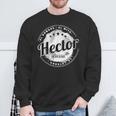 Hector El Hombre El Mito La Leyend Hector Nombre Camisa de entrenamiento Regalos para ancianos