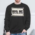 Hug Me シャツ You Will Feel Better Free Hugs スウェットシャツ 高齢者への贈り物