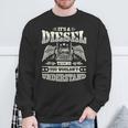 It's A Diesel Thing トラッカー トラック ドライバー メカニック 面白い メンズ スウェットシャツ 高齢者への贈り物