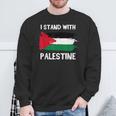 Itand With Palestine ペンダント フリーガザエルサレムモスク スウェットシャツ 高齢者への贈り物
