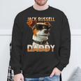 Jack Russell Daddyジャック・ラッセル・パパ・ヴァータグ・パパ・ジャック・ラッセル・テリア スウェットシャツ 高齢者への贈り物