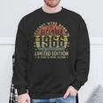 Legendince December 1966Intage 58Th Birthday Est 1966 スウェットシャツ 高齢者への贈り物