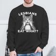Lesbians Eat What Csdレズビアン スウェットシャツ 高齢者への贈り物