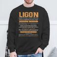 Ligon Completely Unexplainable Notices Everything But Won’T Say It Name Sweatshirt Gifts for Old Men