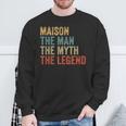 Maison The Man The Myth The Legend スウェットシャツ 高齢者への贈り物