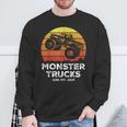 Monster Trucks Are My Jam シャツ モンスタートラック 面白い エンジン スウェットシャツ 高齢者への贈り物