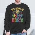 Myoul Is Disco ヴィンテージ 70年代 ダンシング レトロ ダンスミュージック スウェットシャツ 高齢者への贈り物