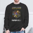 Nasa James Webb スペース望遠鏡 Jwst ワーム インシグニア Esa Csa スウェットシャツ 高齢者への贈り物