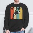 Orca シャチ 動物 スウェットシャツ 高齢者への贈り物