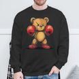 Oso De Peluche Juguetón Con Guantes De Boxeo Para Un Desafío Divertido Camisa de entrenamiento Regalos para ancianos