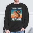 P'nut Pnutリスtシャツ ジャスティス ピーナッツザリス スウェットシャツ 高齢者への贈り物