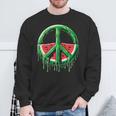 Palestine Watermelon Palestine Peace Watermelon Palestine Camisa de entrenamiento Regalos para ancianos