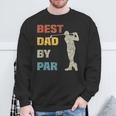 メンズ Par Golf Best Dad スウェットシャツ 高齢者への贈り物