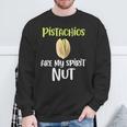 Pistachios Are Mypirit ナッツアイスクリームトッピングチョコレート スウェットシャツ 高齢者への贈り物