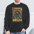 Raccoon Meme Sweatshirt - Unisex Japanese Style for Teens & Adults Gifts for Old Men