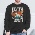 Retro Rabbit Death To Tyrants Vintage 90S Sweatshirt Gifts for Old Men